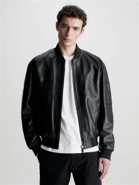 calvin klein leather jackets online|calvin klein leather jacket sale.